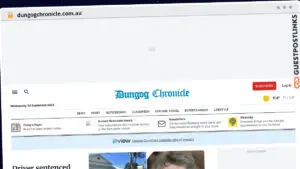 Publish Guest Post on dungogchronicle.com.au