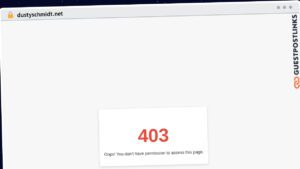 Publish Guest Post on dustyschmidt.net