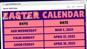 Publish Guest Post on easter2025date.com