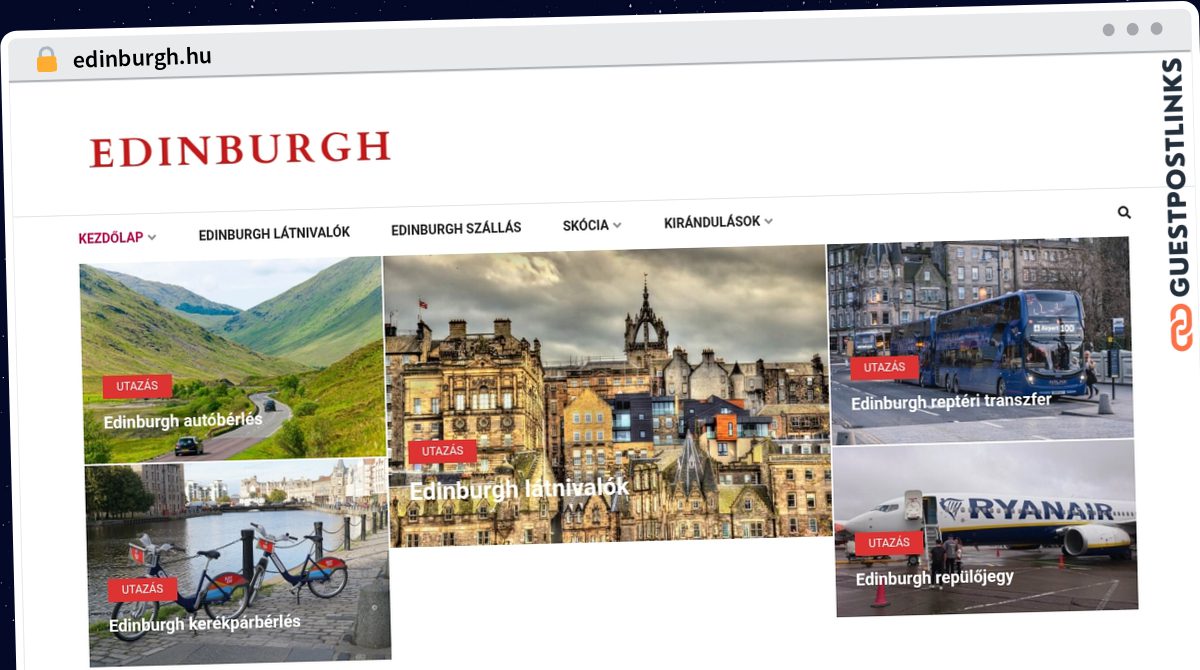 Publish Guest Post on edinburgh.hu