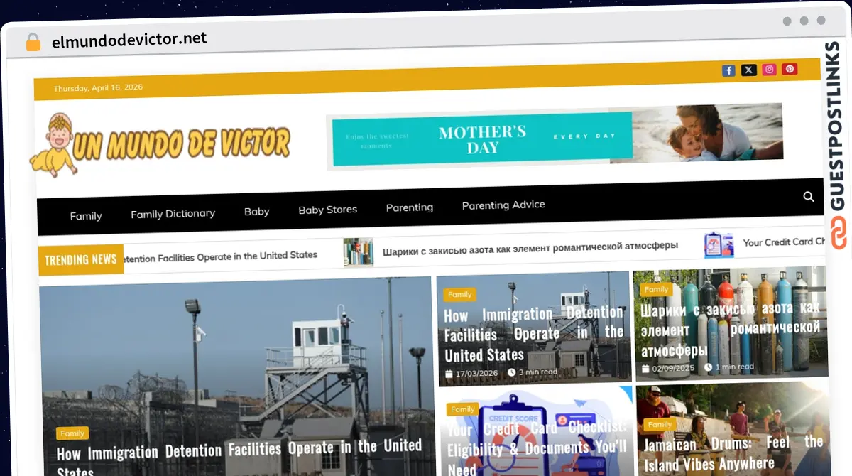 Publish Guest Post on elmundodevictor.net