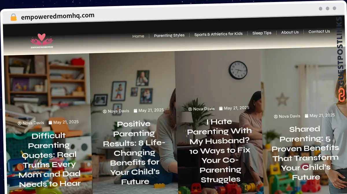 Publish Guest Post on empoweredmomhq.com
