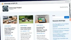 Publish Guest Post on entourage-projekt.de