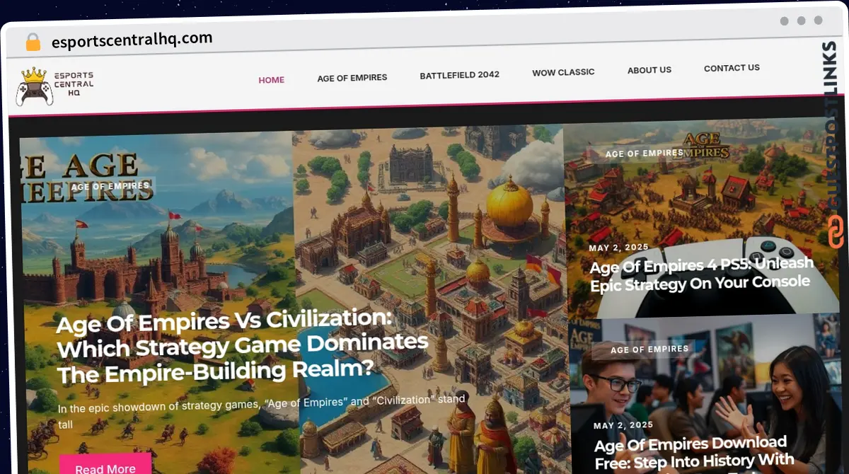 Publish Guest Post on esportscentralhq.com