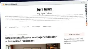 Publish Guest Post on espritculture.fr