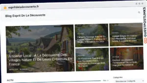 Publish Guest Post on espritdeladecouverte.fr