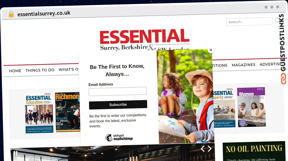 Publish Guest Post on essentialsurrey.co.uk