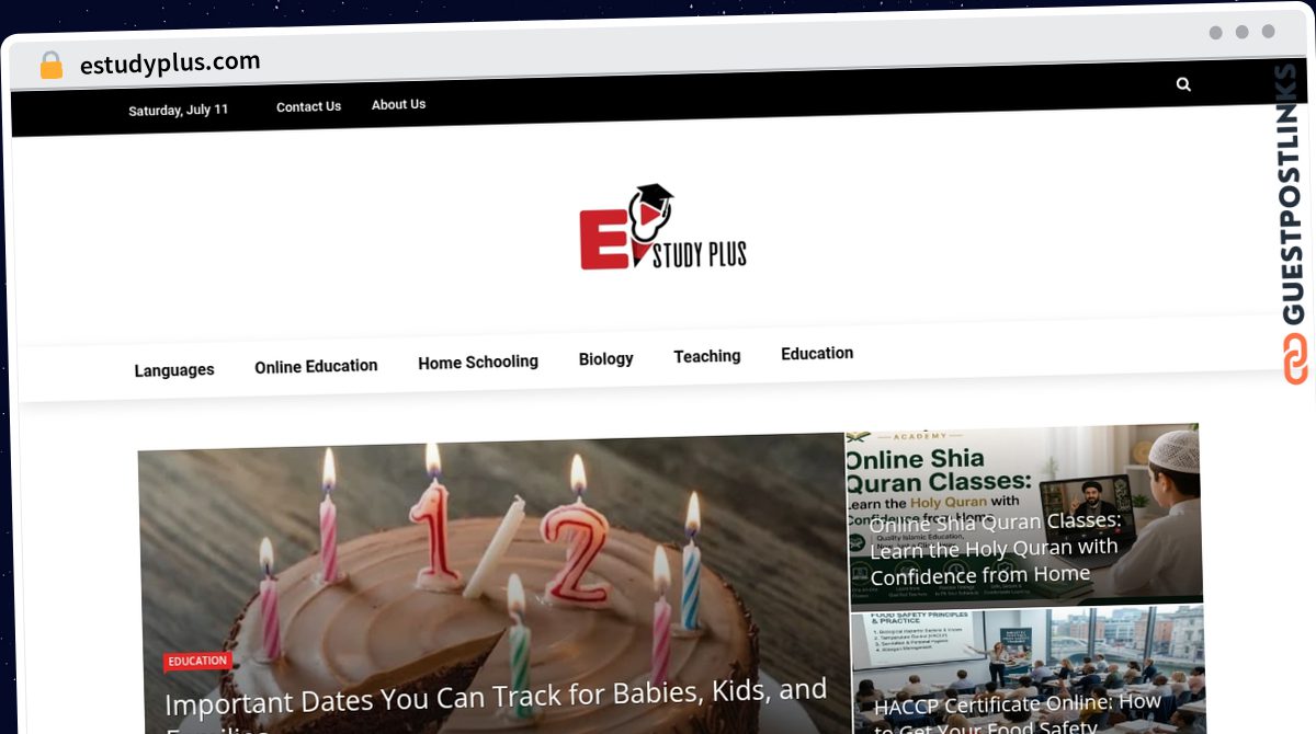 Publish Guest Post on estudyplus.com