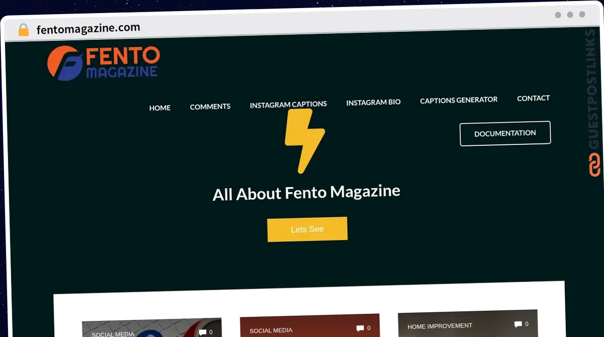 Publish Guest Post on fentomagazine.com