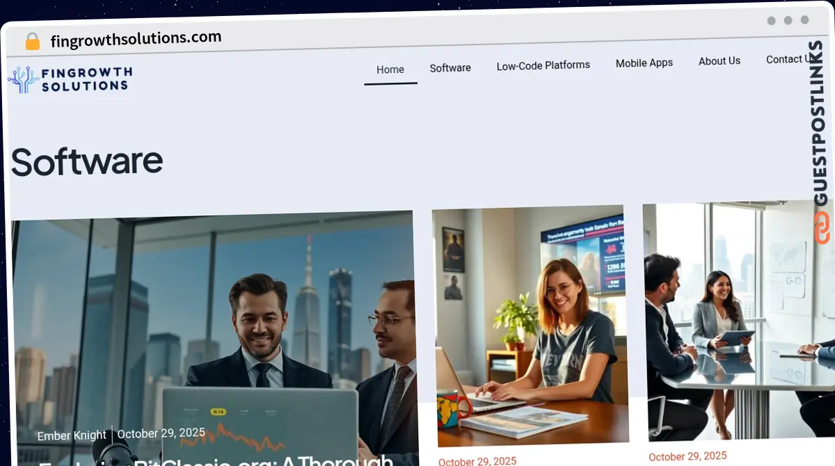 Publish Guest Post on fingrowthsolutions.com