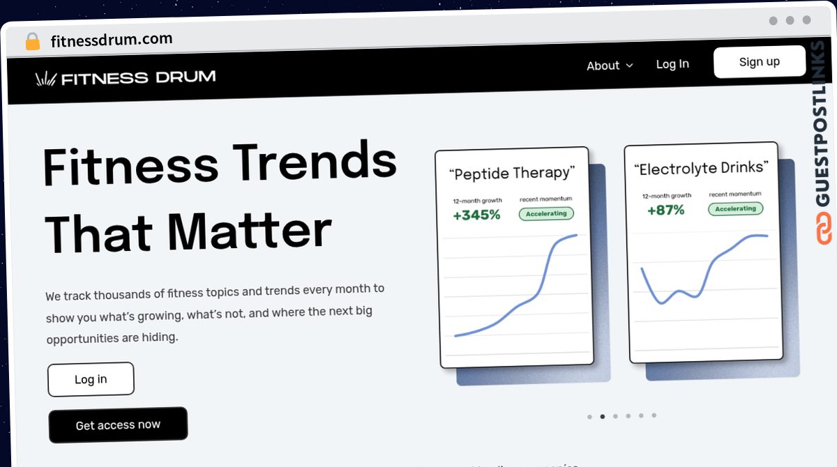 Publish Guest Post on fitnessdrum.com