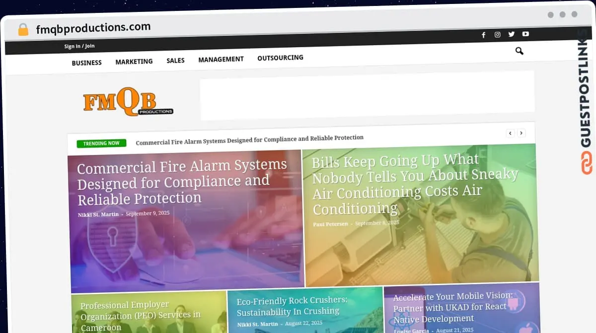 Publish Guest Post on fmqbproductions.com