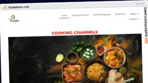 Publish Guest Post on foodabletv.com