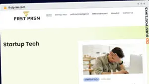 Publish Guest Post on frstprsn.com