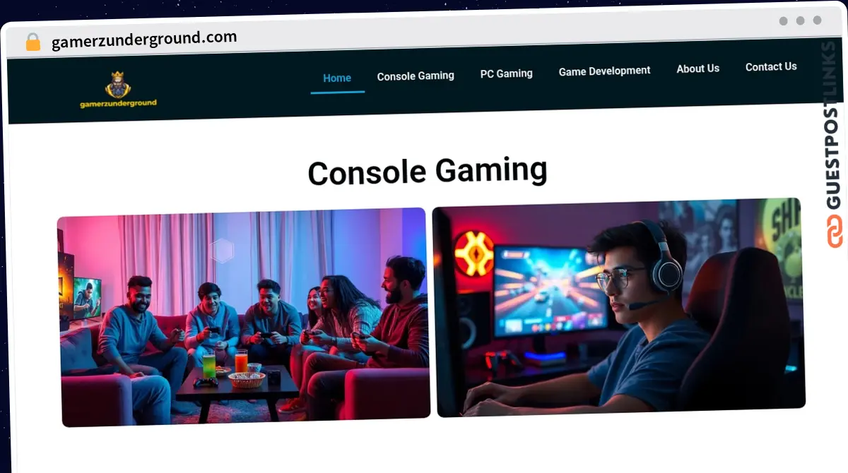 Publish Guest Post on gamerzunderground.com