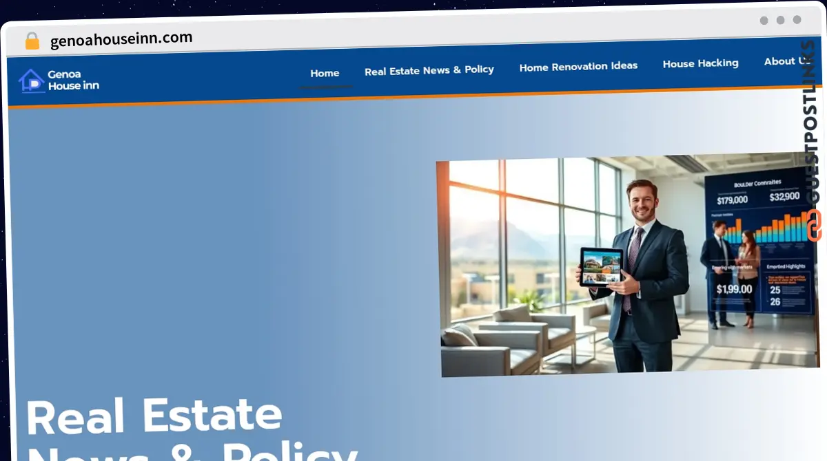 Publish Guest Post on genoahouseinn.com