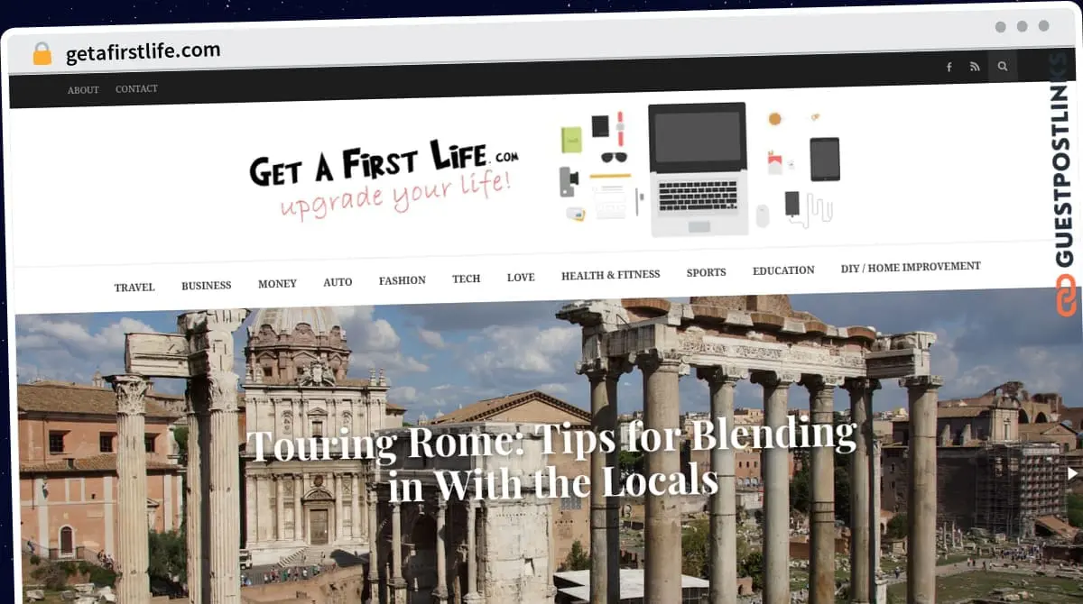 Publish Guest Post on getafirstlife.com