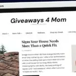 Publish Guest Post on giveaways4mom.com