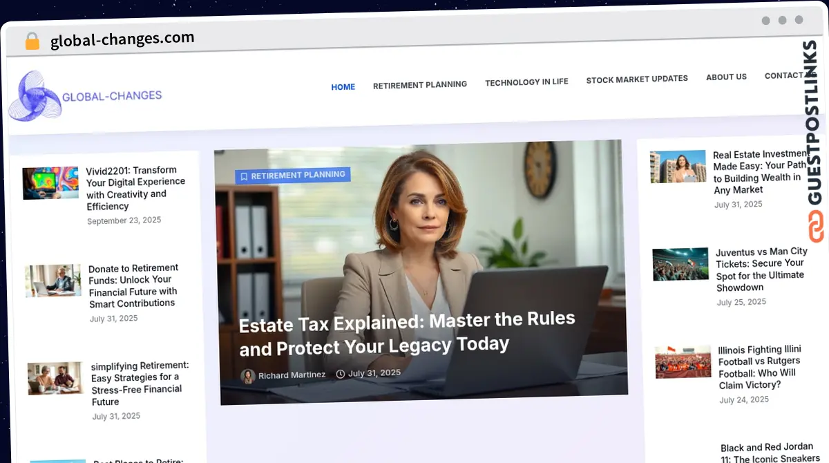 Publish Guest Post on global-changes.com