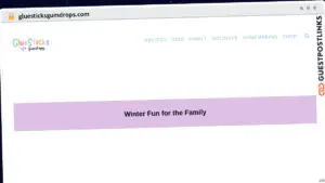Publish Guest Post on gluesticksgumdrops.com