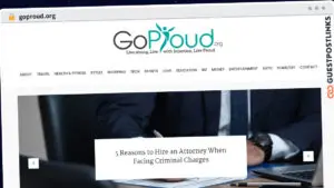 Publish Guest Post on goproud.org