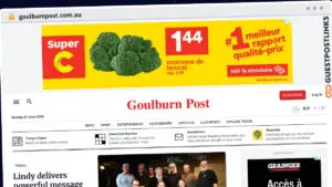 Publish Guest Post on goulburnpost.com.au