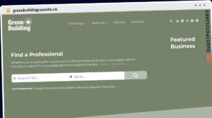Publish Guest Post on greenbuildingcanada.ca