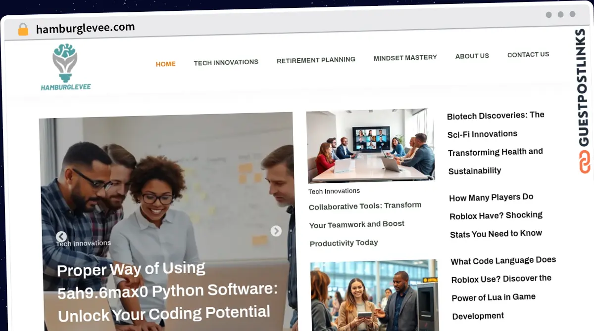 Publish Guest Post on hamburglevee.com