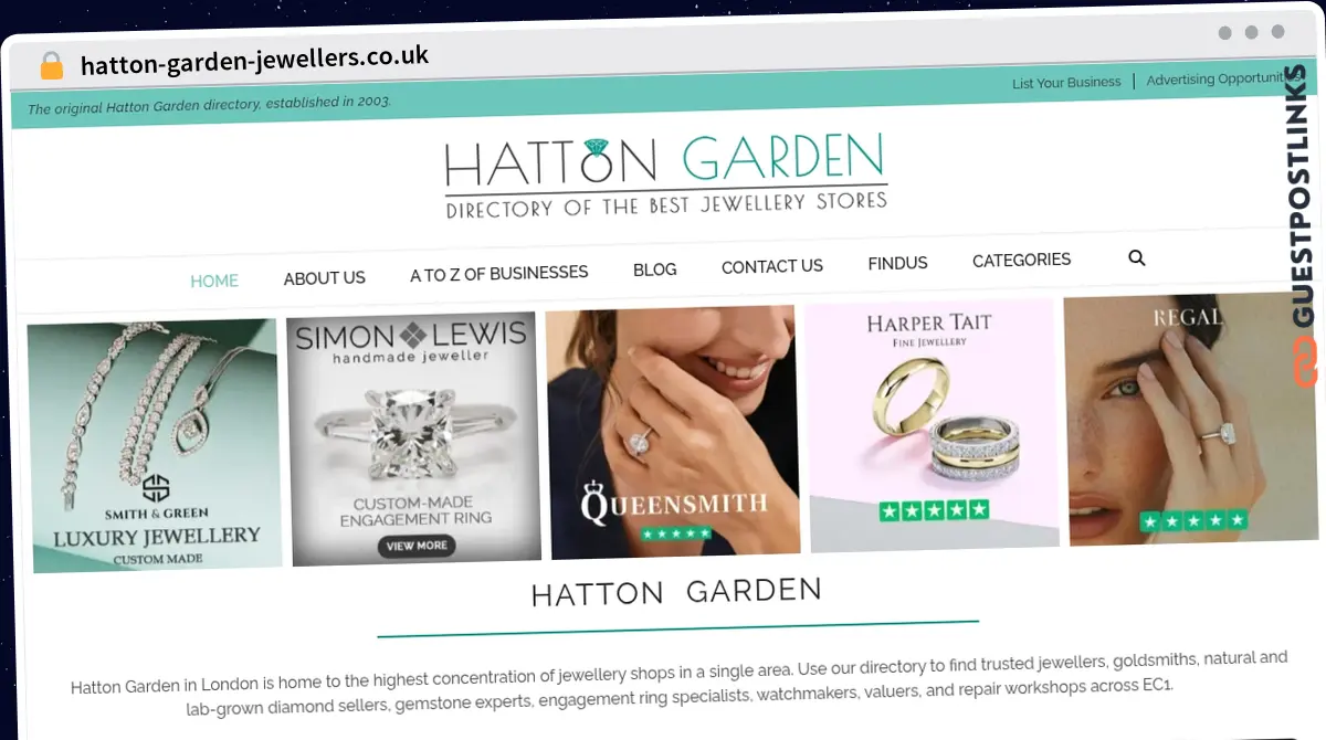Publish Guest Post on hatton-garden-jewellers.co.uk