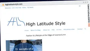 Publish Guest Post on highlatitudestyle.com