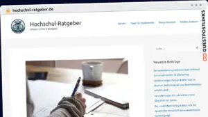 Publish Guest Post on hochschul-ratgeber.de