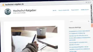 Publish Guest Post on hochschul-ratgeber.de