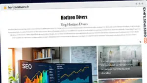 Publish Guest Post on horizondivers.fr