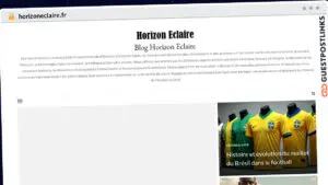 Publish Guest Post on horizoneclaire.fr