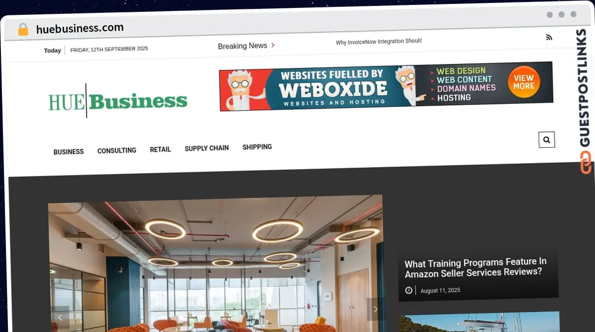 Publish Guest Post on huebusiness.com