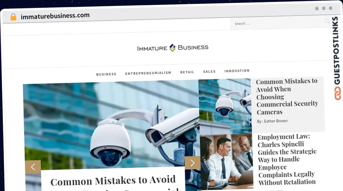 Publish Guest Post on immaturebusiness.com
