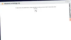 Publish Guest Post on industrial-technology.org