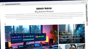 Publish Guest Post on industriemoderne.fr
