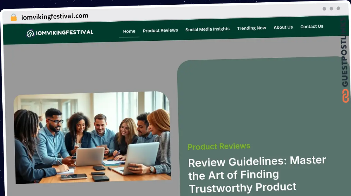 Publish Guest Post on iomvikingfestival.com