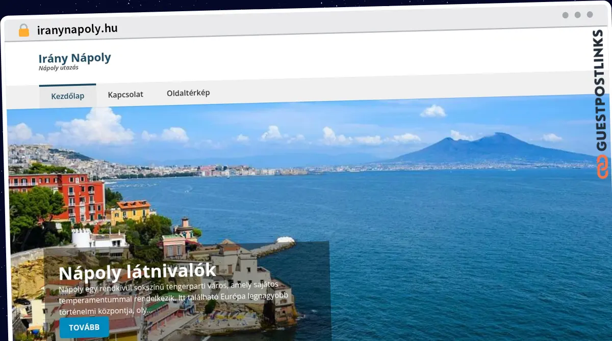 Publish Guest Post on iranynapoly.hu