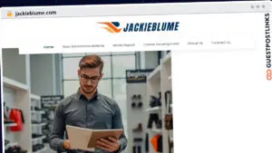 Publish Guest Post on jackieblume.com