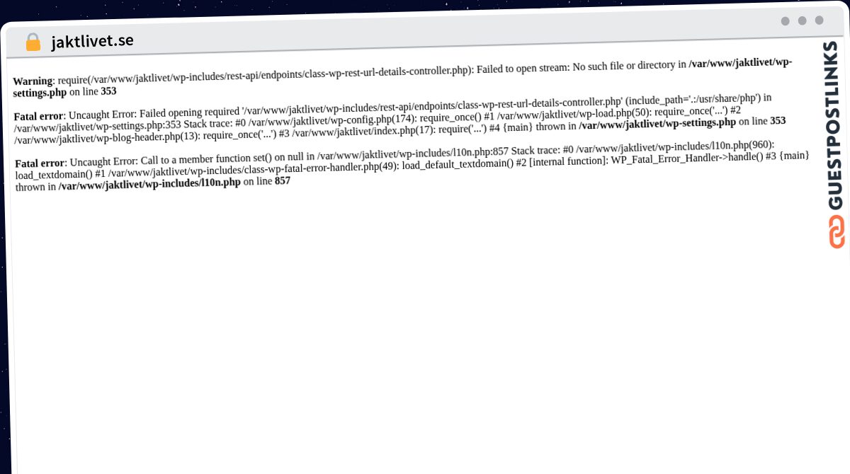 Publish Guest Post on jaktlivet.se