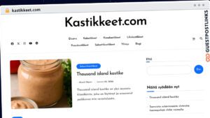 Publish Guest Post on kastikkeet.com