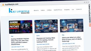 Publish Guest Post on kazlifestyle.com