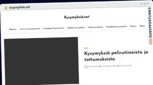 Publish Guest Post on kysymyksia.net