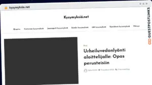 Publish Guest Post on kysymyksia.net