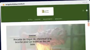 Publish Guest Post on lacigaleetlafourchette.fr