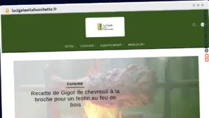 Publish Guest Post on lacigaleetlafourchette.fr