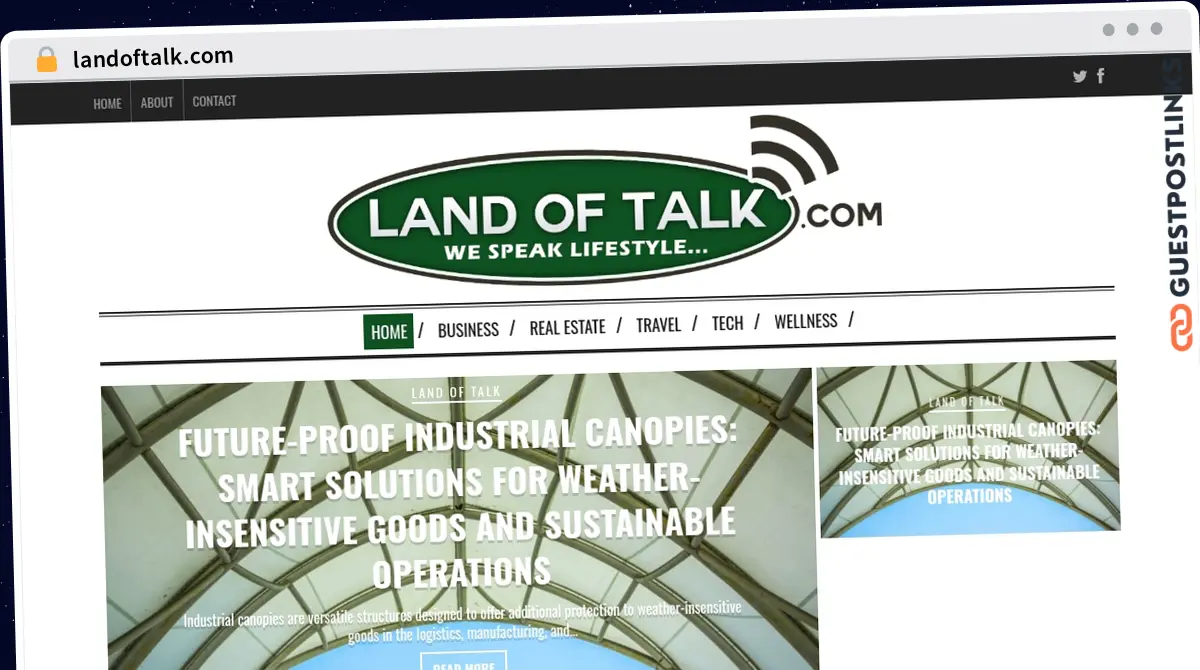 Publish Guest Post on landoftalk.com