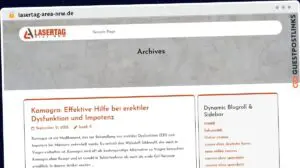 Publish Guest Post on lasertag-area-nrw.de